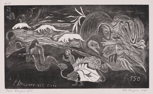 Noa Noa: Az Univerzum létrejött, 1893-94. alkotó: Paul Gauguin