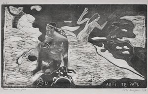 Noa Noa: Nők a folyónál (Auti Te Pape) alkotó: Paul Gauguin