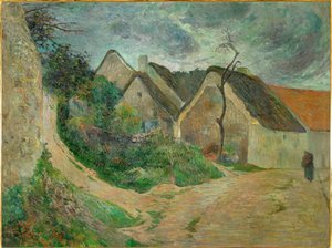 Osny, chemin montant (olaj, vászon) alkotó: Paul Gauguin