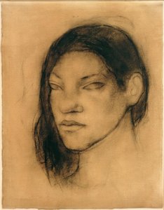 Egy tahiti nő portréja alkotó: Paul Gauguin