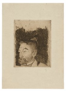 Stéphane Mallarmé portréja alkotó: Paul Gauguin