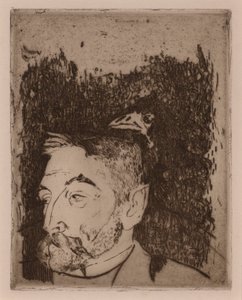 Portré Sat?fane Mallarm? alkotó: Paul Gauguin