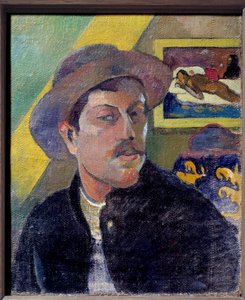 Önarckép. Paul Gauguin festménye (1848-1903) alkotó: Paul Gauguin