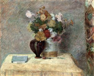 Csendélet virágokkal. alkotó: Paul Gauguin