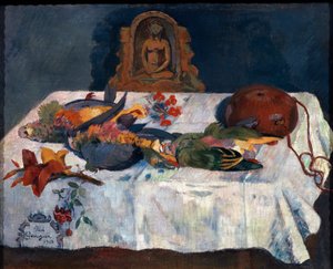 Csendélet papagájokkal, 1902. alkotó: Paul Gauguin