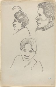 Tahiti fejek alkotó: Paul Gauguin