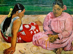 Tahiti nők a tengerparton, 1891, 1939. alkotó: Paul Gauguin