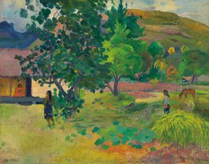Te Fare (A ház) alkotó: Paul Gauguin