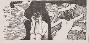 A fekete sziklák alkotó: Paul Gauguin