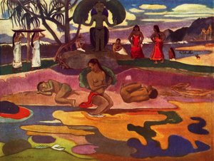Az Isten napja, Mahana No Atua, 1936 alkotó: Paul Gauguin