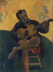 A gitáros, 1894 alkotó: Paul Gauguin