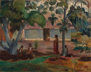 A nagy fa, 1891. alkotó: Paul Gauguin