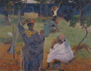 A mangófák, Martinique alkotó: Paul Gauguin