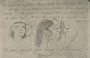 A profil szögletes, 1936 alkotó: Paul Gauguin