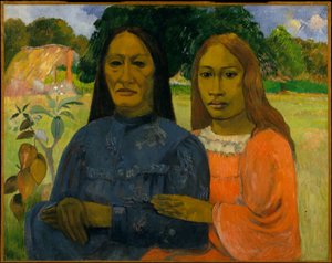 Két nő alkotó: Paul Gauguin