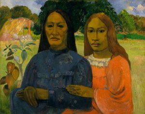 Két nő, 1901 vagy 1902. alkotó: Paul Gauguin