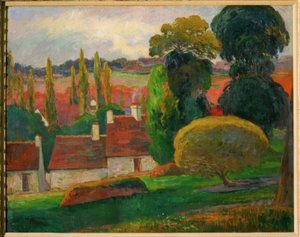 Egy farm Bretagne-ban alkotó: Paul Gauguin
