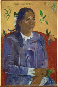Vahine no te tiare (olaj, vászon) alkotó: Paul Gauguin