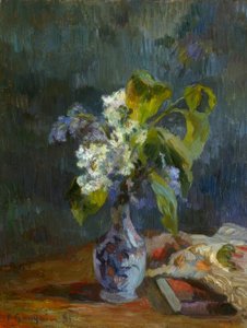 Váza virágokkal alkotó: Paul Gauguin