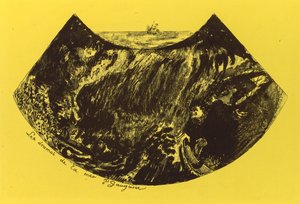 Volpini szvit: A tenger drámái Les Drames de la Mer, 1889. alkotó: Paul Gauguin