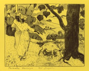 Volpini lakosztály: Martinique Pastoral (Pastorales Martinique) alkotó: Paul Gauguin