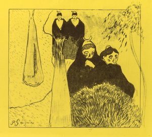 Volpini szvit: Arles-i öregasszonyok alkotó: Paul Gauguin