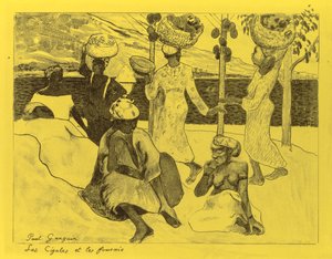 Volpini szvit: A szöcskék és a hangyák alkotó: Paul Gauguin