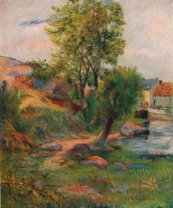 Fűzfa a sugárút mellett, 1888, 1938 alkotó: Paul Gauguin