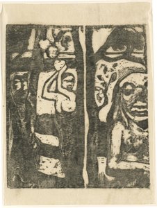Nő, aki gyümölcsöt szed és a vad alkotó: Paul Gauguin