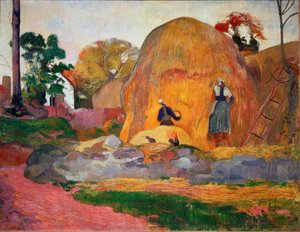 Sárga szénakazal, vagy Aranyszüret alkotó: Paul Gauguin