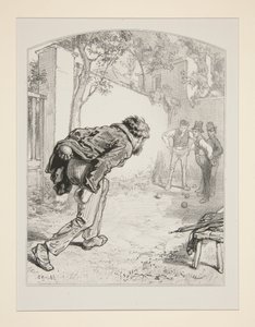 A golyók alkotó: Paul Gavarni