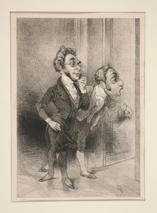 (Mr A TEL.) alkotó: Paul Gavarni