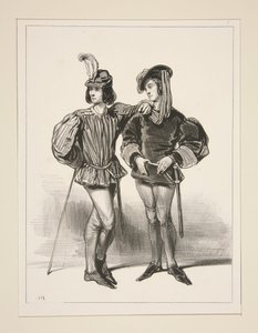 1400. BÍRÁK. alkotó: Paul Gavarni