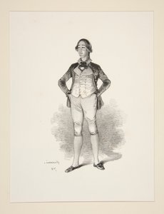 Alcide Tousez alkotó: Paul Gavarni