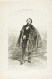 Alfred de Musset alkotó: Paul Gavarni