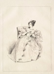 Báli ruha (Robe de bal) alkotó: Paul Gavarni