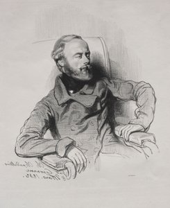 Ch. Chandellier, 1842. alkotó: Paul Gavarni