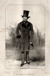 Emberi jelmezek, 1843. alkotó: Paul Gavarni