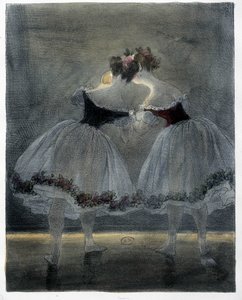 Gavarni táncosai - 19. század alkotó: Paul Gavarni