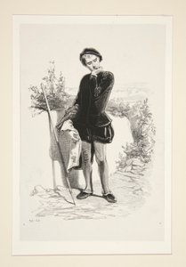 IV. HENRY GYERMEK. alkotó: Paul Gavarni