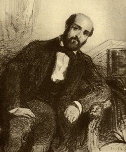 Henry Murger (1822-61) alkotó: Paul Gavarni