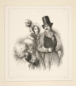 JANUÁR alkotó: Paul Gavarni
