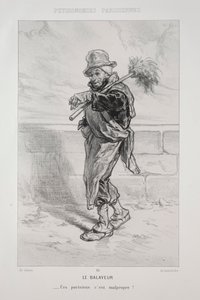 A Seprőgép. alkotó: Paul Gavarni