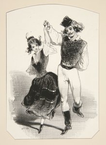 A pince asszonyai alkotó: Paul Gavarni