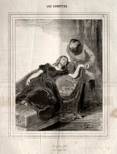 A Lorették alkotó: Paul Gavarni