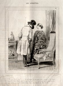 A Lorettes, 1842. alkotó: Paul Gavarni