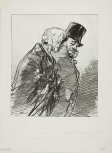 Les Lorettes vieillies: ...És a Varietébálon Adolphe... alkotó: Paul Gavarni