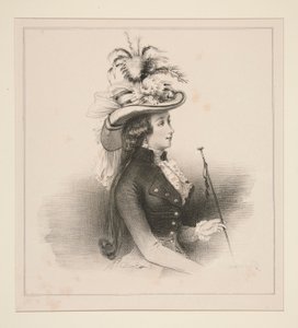 PÁRIZSI MÓDOK 1787-BEN alkotó: Paul Gavarni