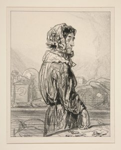 „Madame Abraham.” alkotó: Paul Gavarni