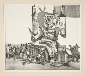 Monarchia kisasszony, Félicité, Désirée alkotó: Paul Gavarni